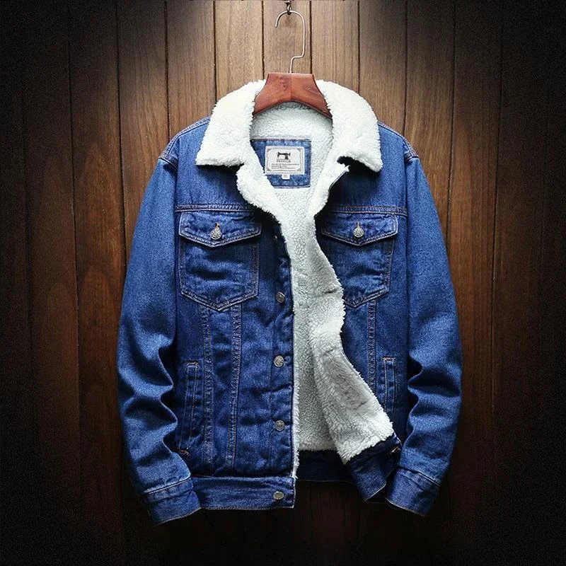 Patchwork Jean Jacket - Vestes en jean homme rembourrage avec