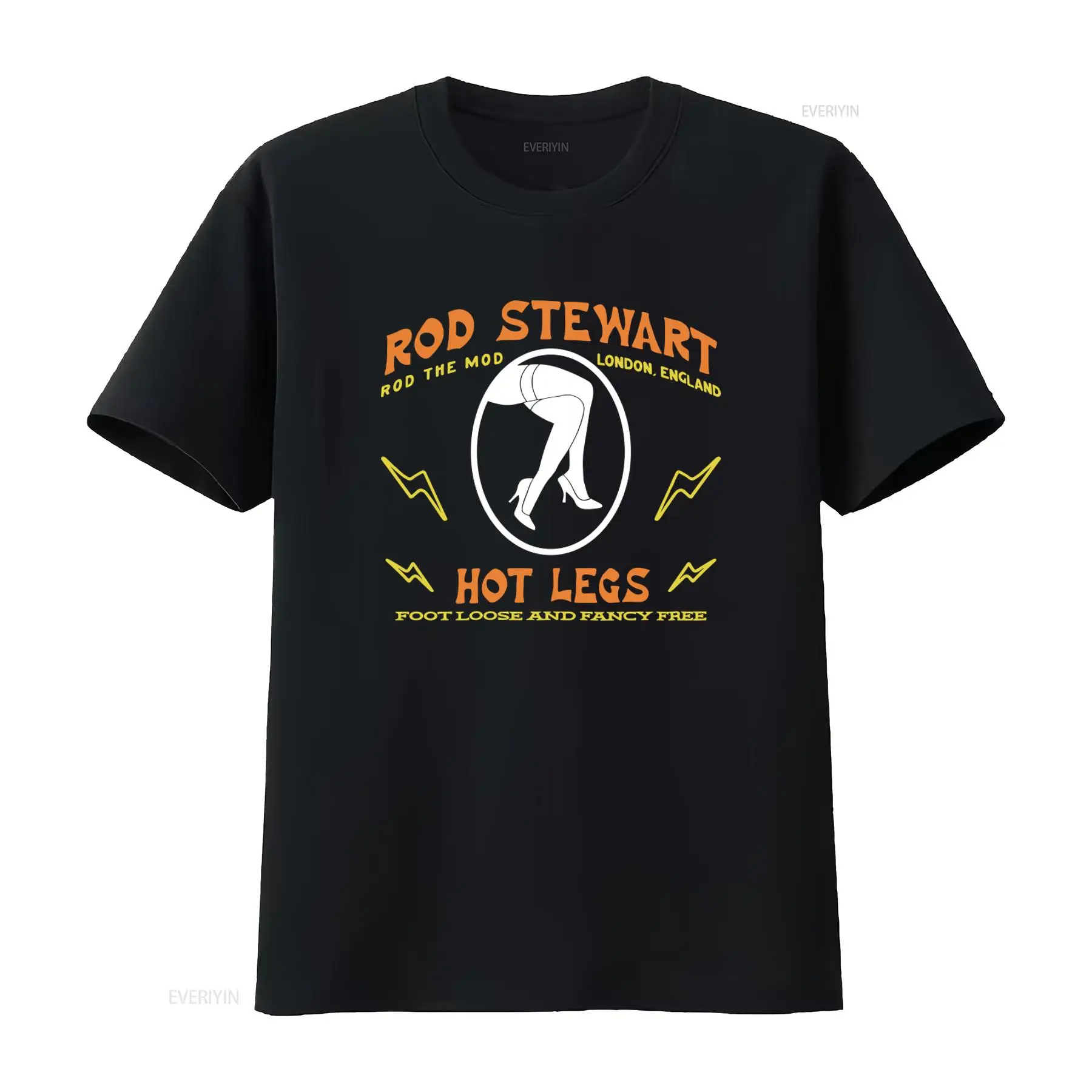 Vintage Fashion London - T-shirt officiel Rod Stewart Hot Legs