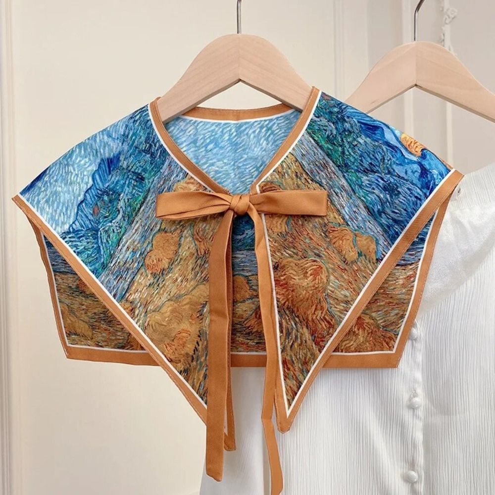 Vintage Fashion Jersey - Faux col de chemise à motif