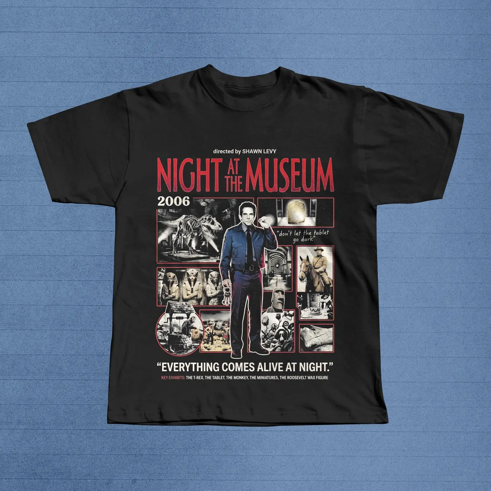 Vintage Fashion Exhibition - T-shirt du film Night at the