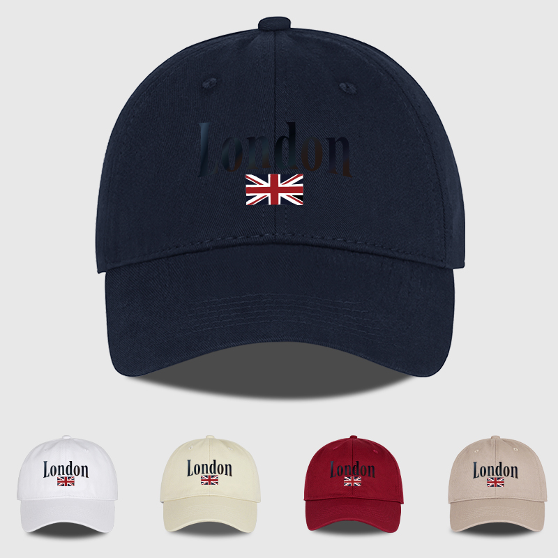 Vintage Fashion London - Casquette de baseball à imprimé Union