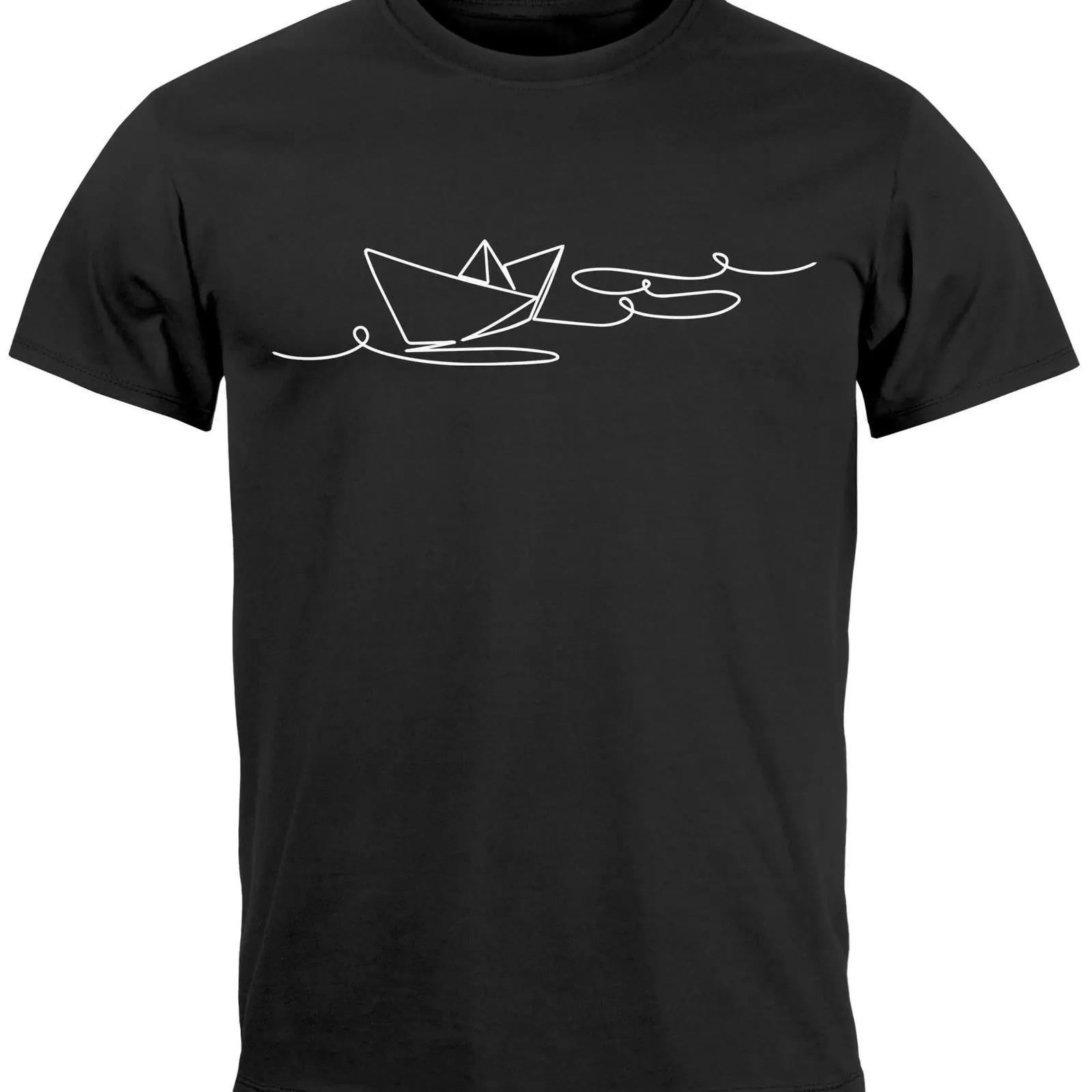Vintage Fashion Herren - T-shirt imprimé Neverless pour homme, motif