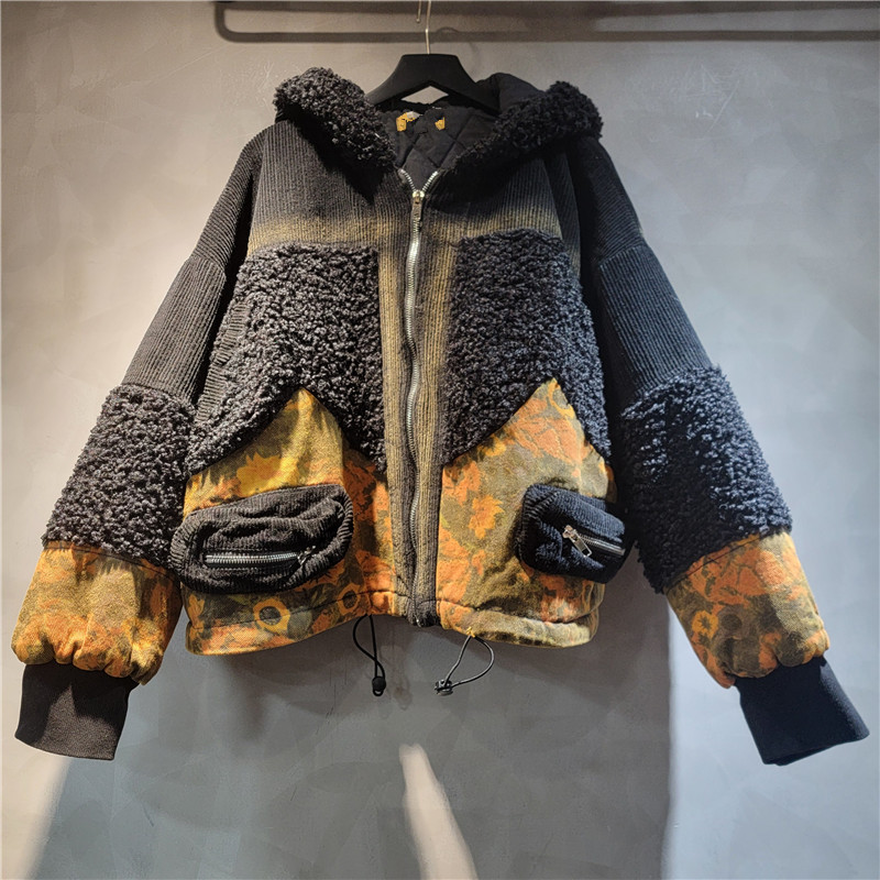 WTHT à la mode nouveau femmes  - Patchwork Jean Jacket avis et prix