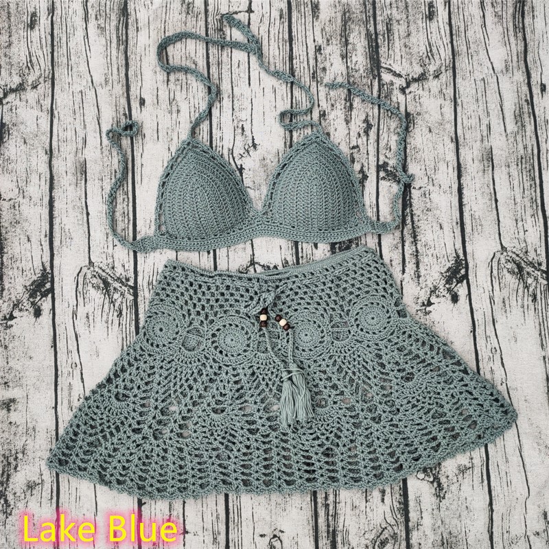 Ensemble de bikini sexy pour f - Crochet Top Boho avis et prix