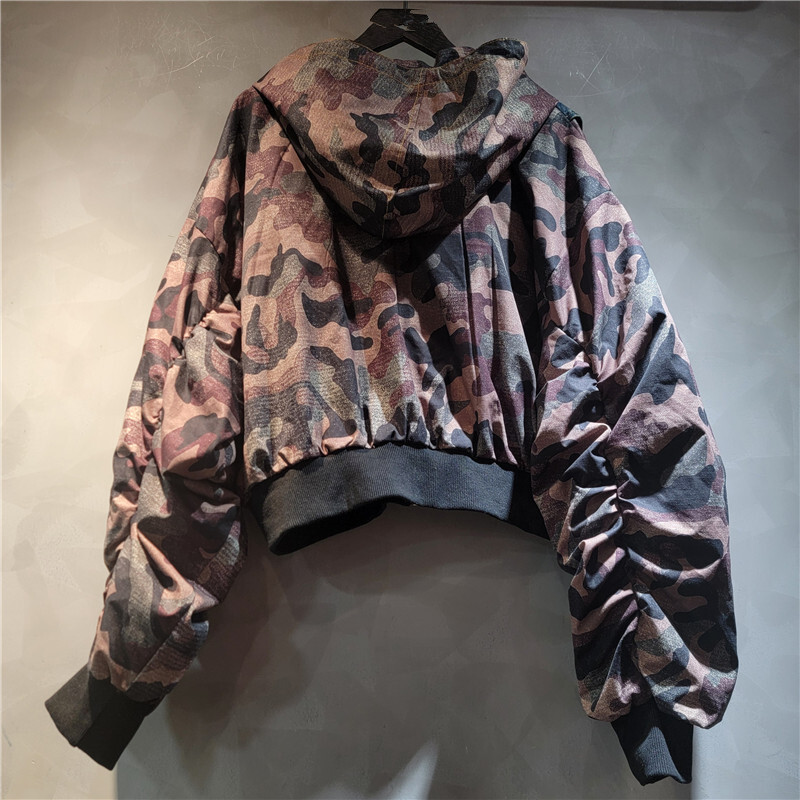 WTHT à la mode femmes Camoufla - Patchwork Jean Jacket avis et prix