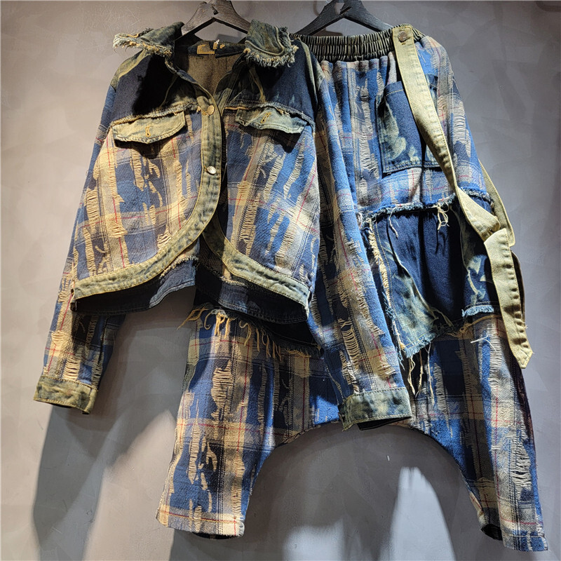 WTHT mode femmes irrégulière P - Patchwork Jean Jacket avis et prix